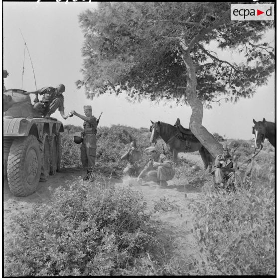 Projet d'affiche pour l'arme blindée et cavalerie (ABC).