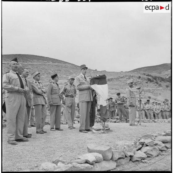 Allocution du général de Gaulle à Zemmora.