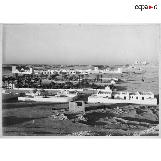 Algérie, Tindouf, 1959. Le Poste.