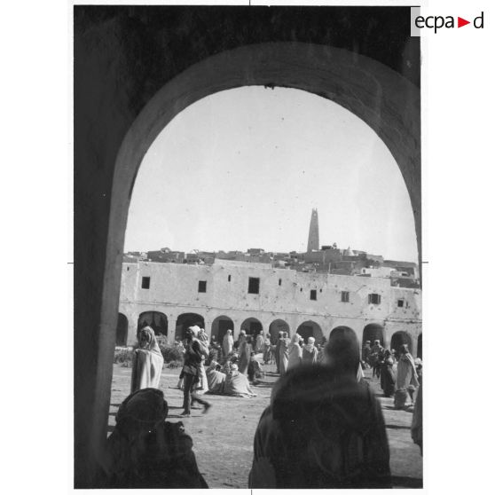Algérie, Sahara, 1948. M'zab. Ghardaia.