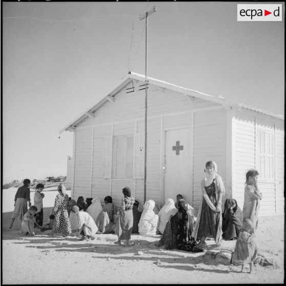 L'infirmerie du poste frontalier traite chaque jour de nombreux patients.