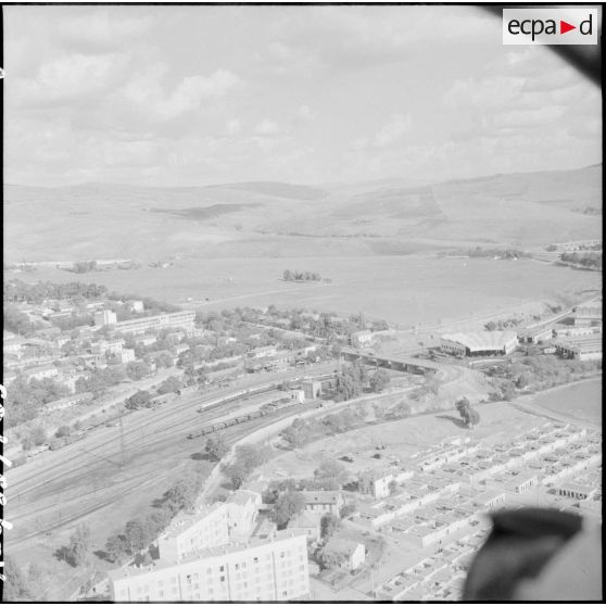La ville et les gares environnantes de Sidi Mabrouk, le Kroubs et les Ouled Rhamoune.