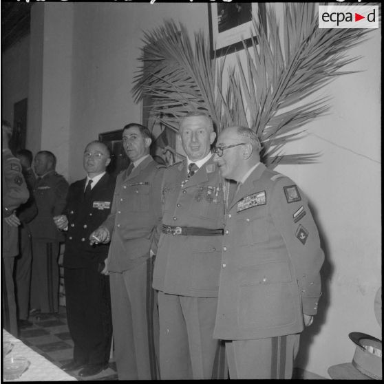 Relizane. Vin d'honneur à l'occasion du départ du colonel Terce.