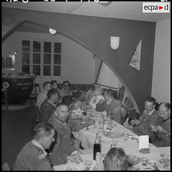 Popote des officiers de La Calle.