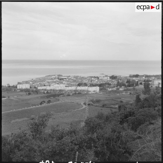 Vue de la ville de Cherchell.