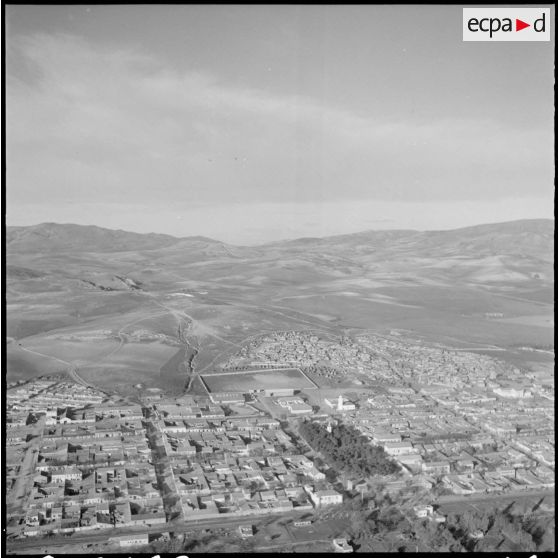 Vue aérienne de Sedrata.