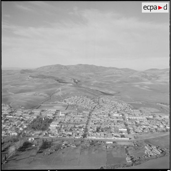 Vue aérienne de Sedrata.