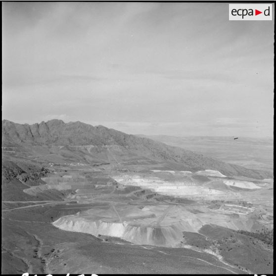 Vue aérienne d'Ouenza.