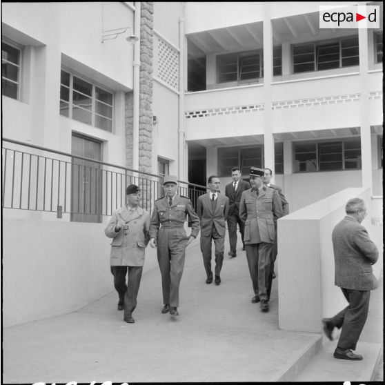 A Ouenza avec le général Dulac.