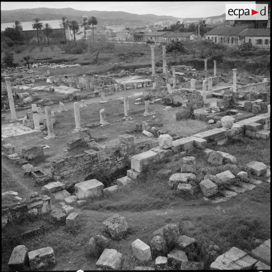 Les ruines d'Hippone la royale, nom antique de la ville de Bône.