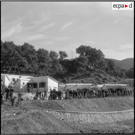 Inauguration de la Cité Radieuse à Azazga.