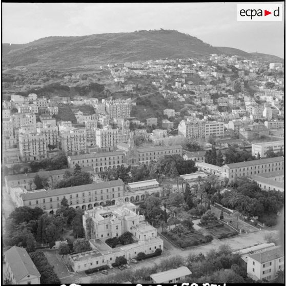 Vue aérienne d'Alger.