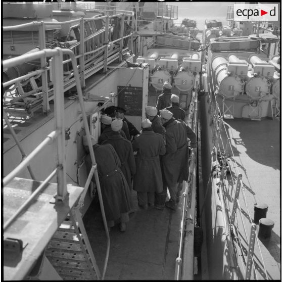 Visite du navire escorteur rapide "L'Agenais".