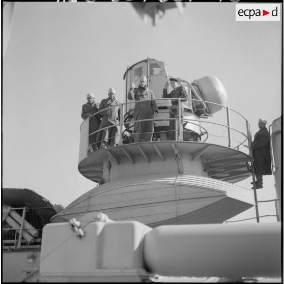 Visite du navire escorteur rapide "L'Agenais".