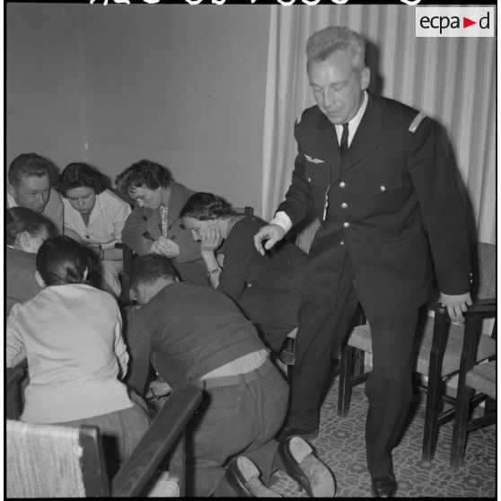 Veillée de Noël au foyer Panorama. Les jeux continuent.