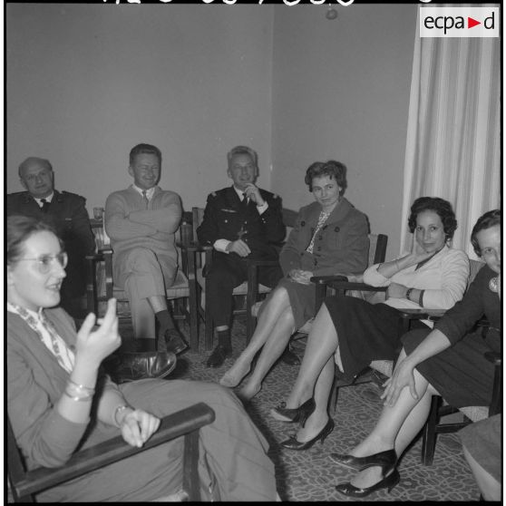 Veillée de Noël au foyer Panorama. Les jeux continuent.