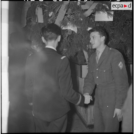 Arbre de Noël à l'imprimerie.