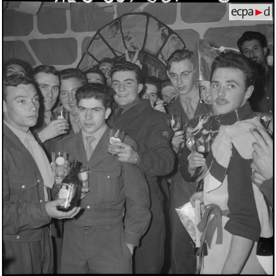 Arbre de Noël à l'imprimerie.