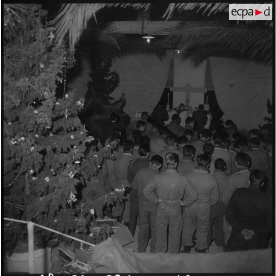 Noël sur la herse. Messe.