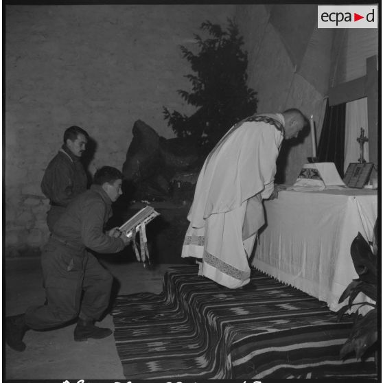 Noël sur la herse. Messe.