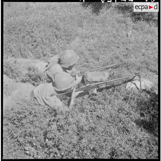 Le 159e BIA à Boghni. [Description en cours]