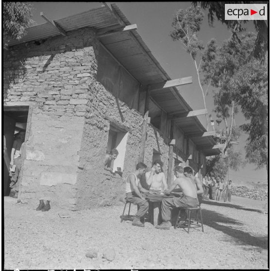 Le 159e BIA à Boghni. [Description en cours]