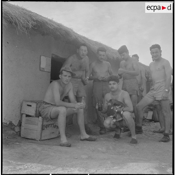 Le 1/43e RA à Tizi-Gheniff. [Description en cours]