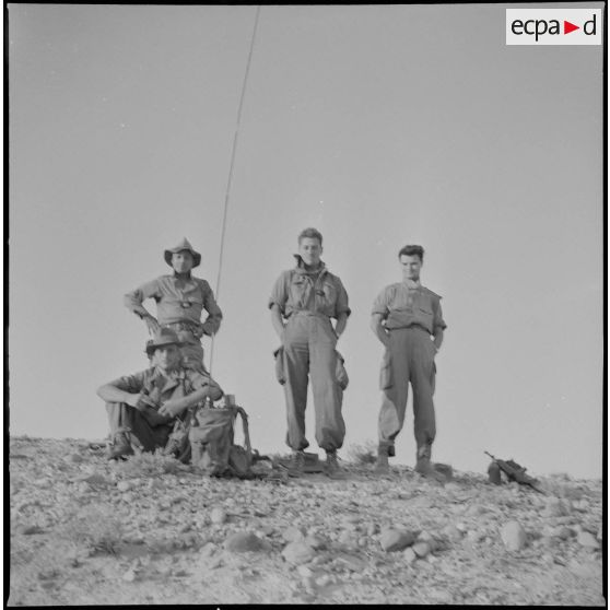 Le 1/24e RIC à Djemorah. [Description en cours]