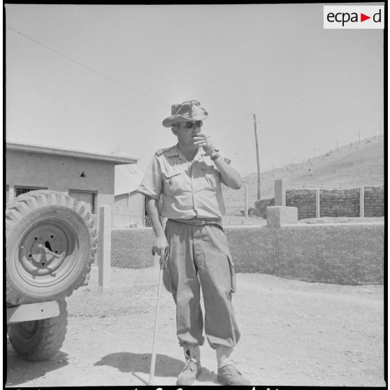 Le 1/24e RIC à Djemorah. [Description en cours]