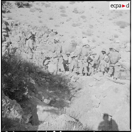 Le 1/24e RIC à Djemorah. [Description en cours]