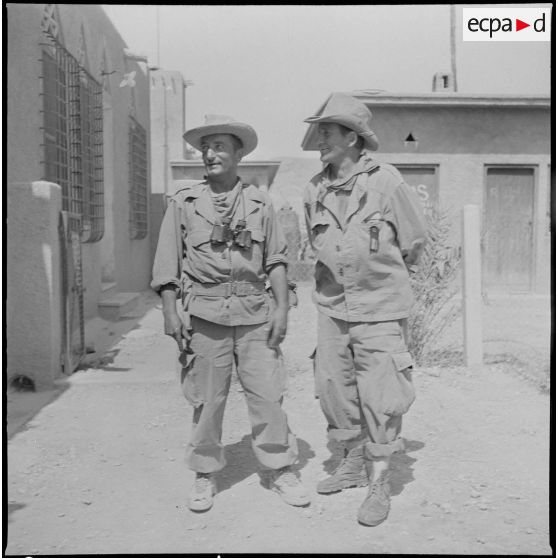 Le 1/24e RIC à Djemorah. [Description en cours]