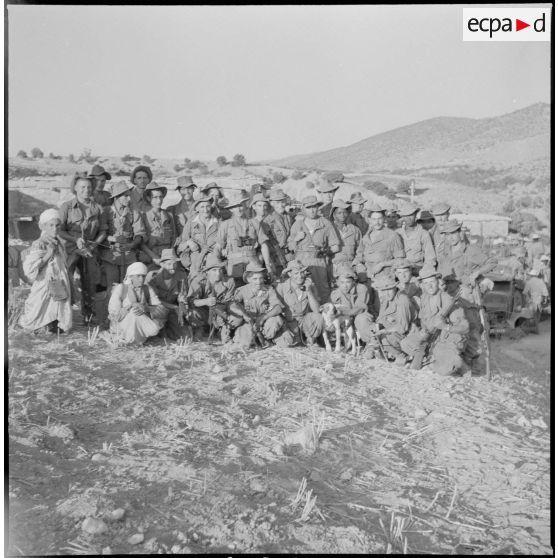 Le 1/24e RIC à Djemorah. [Description en cours]