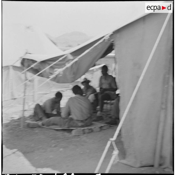 Le 1/24e RIC à Djemorah. [Description en cours]