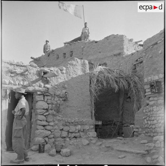 Le 1/24e RIC à Djemorah. [Description en cours]