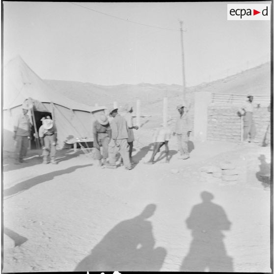 Le 1/24e RIC à Djemorah. [Description en cours]