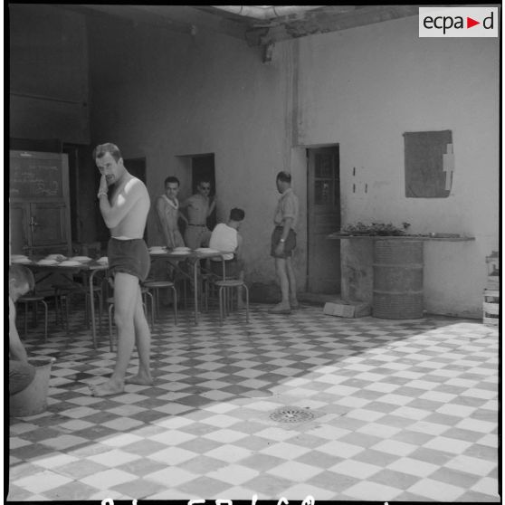 Une compagnie républicaine de sécurité à Biskra. [Description en cours]