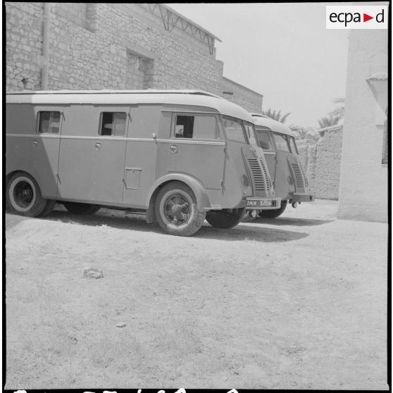 Une compagnie républicaine de sécurité à Biskra. [Description en cours]