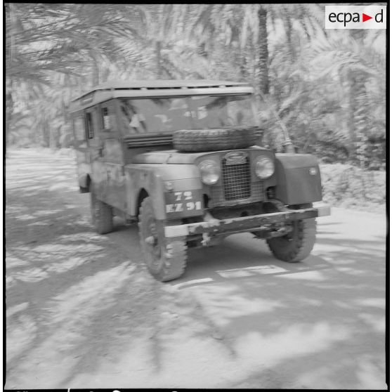 Une compagnie républicaine de sécurité à Biskra. [Description en cours]