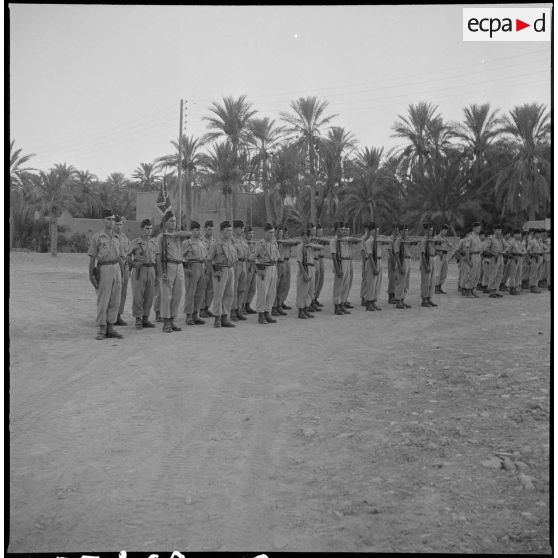 Le 4e BCP à Biskra. [Description en cours]