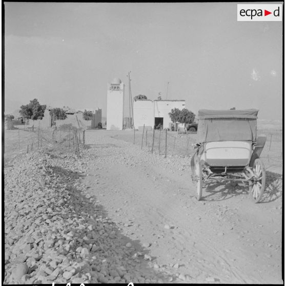 Le 4e BCP à Biskra. [Description en cours]