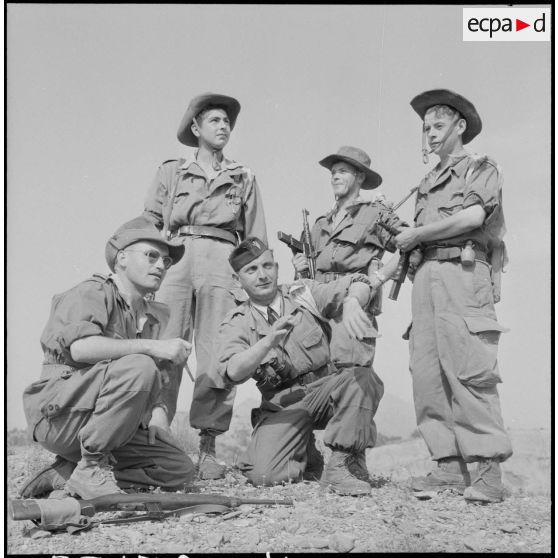 Le 57e RI à Sidi-Brahim. [Description en cours]