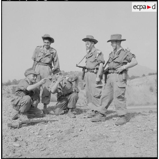 Le 57e RI à Sidi-Brahim. [Description en cours]