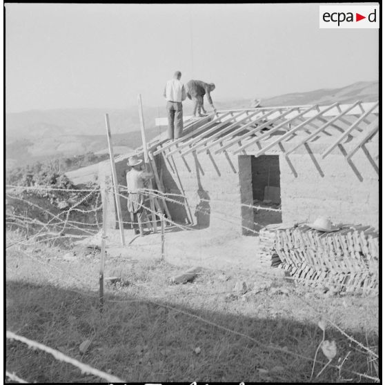 Le 2/117e RI (117e régiment d'infanterie) à El-Kalaa et Foundouk. [Description en cours]