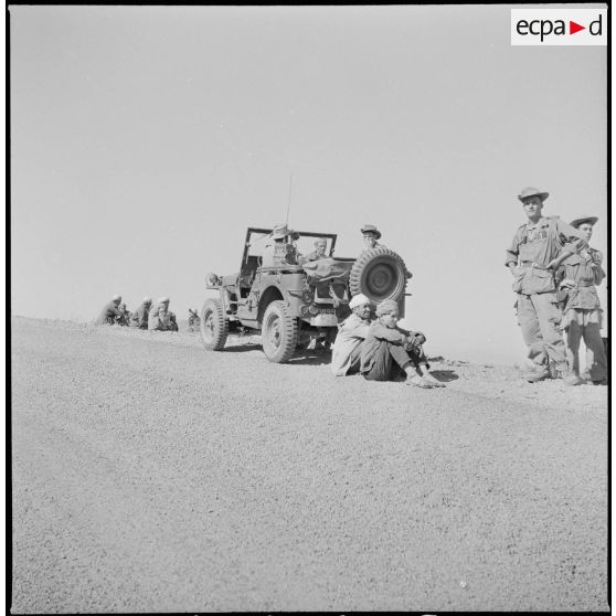 Le 2/117e RI (117e régiment d'infanterie) à El-Kalaa et Foundouk. [Description en cours]