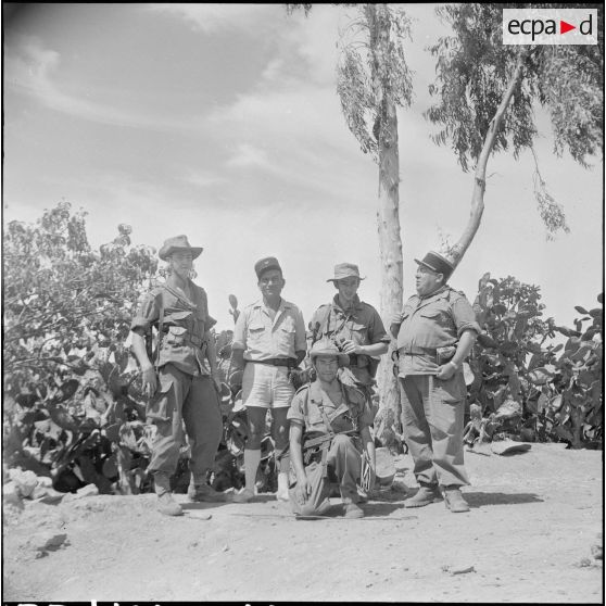 Le 1/42e RA à Chasseriau. [Description en cours]