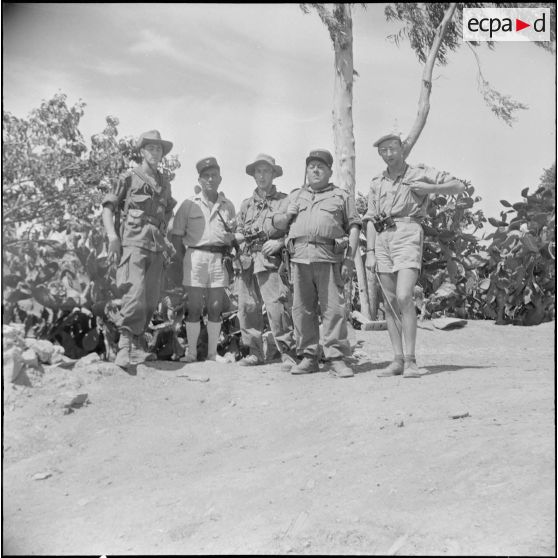 Le 1/42e RA à Chasseriau. [Description en cours]