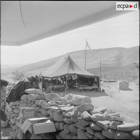 Le 1/42e RA à Chasseriau. [Description en cours]