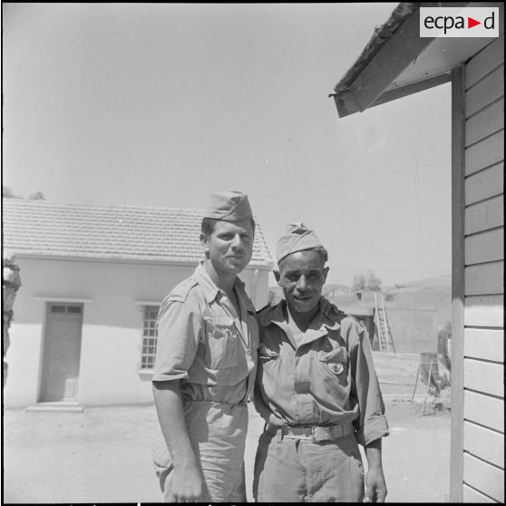 Le 1/42e RA à Chasseriau. [Description en cours]