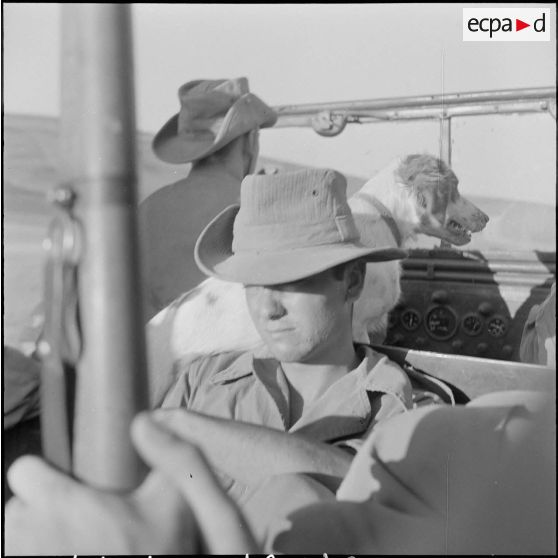 Le 1/42e RA à Chasseriau. [Description en cours]