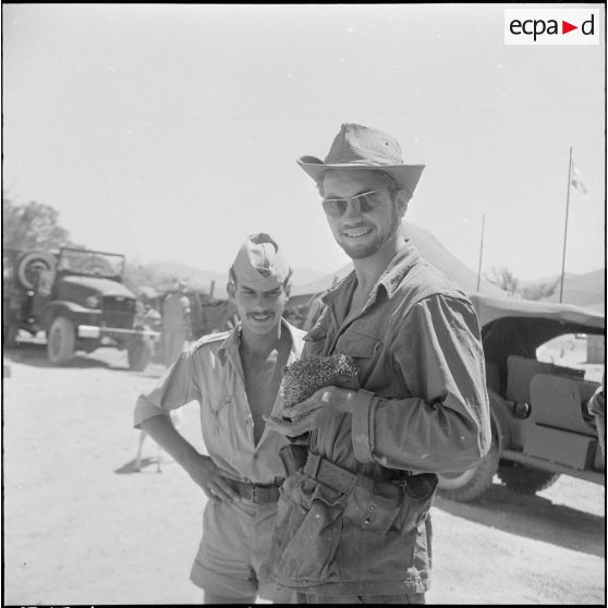 Le 1/42e RA à Chasseriau. [Description en cours]